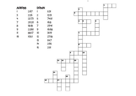 Animal Crossword